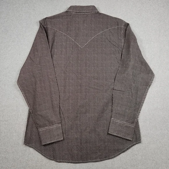 Stetson Shirt Mens 2XL Western Pearl Snap Long Sleeve Cowboy Rodeo - Picture 3 of 11